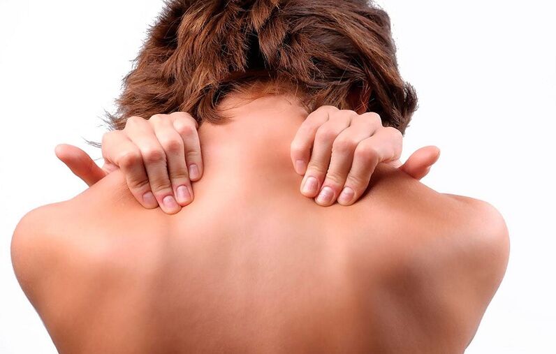 Douleur dans l'ostéochondrose cervicale
